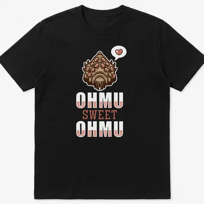 Kawaii illustration of a cute fish with large eyes and playful text