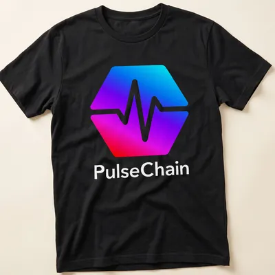 Modern gradient design featuring the PulseChain logo in blue, cyan, magenta, red, and white
