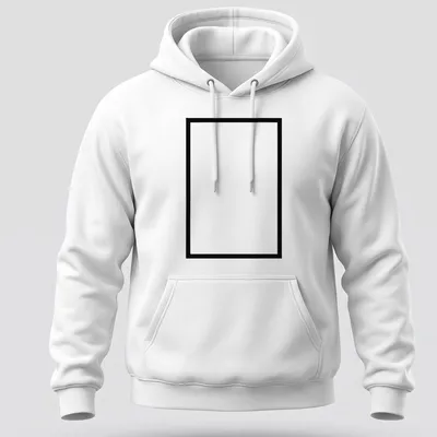 Bold graphic t-shirt with the words 'With Box' in a sans-serif font — printed on a unisex hoodie
